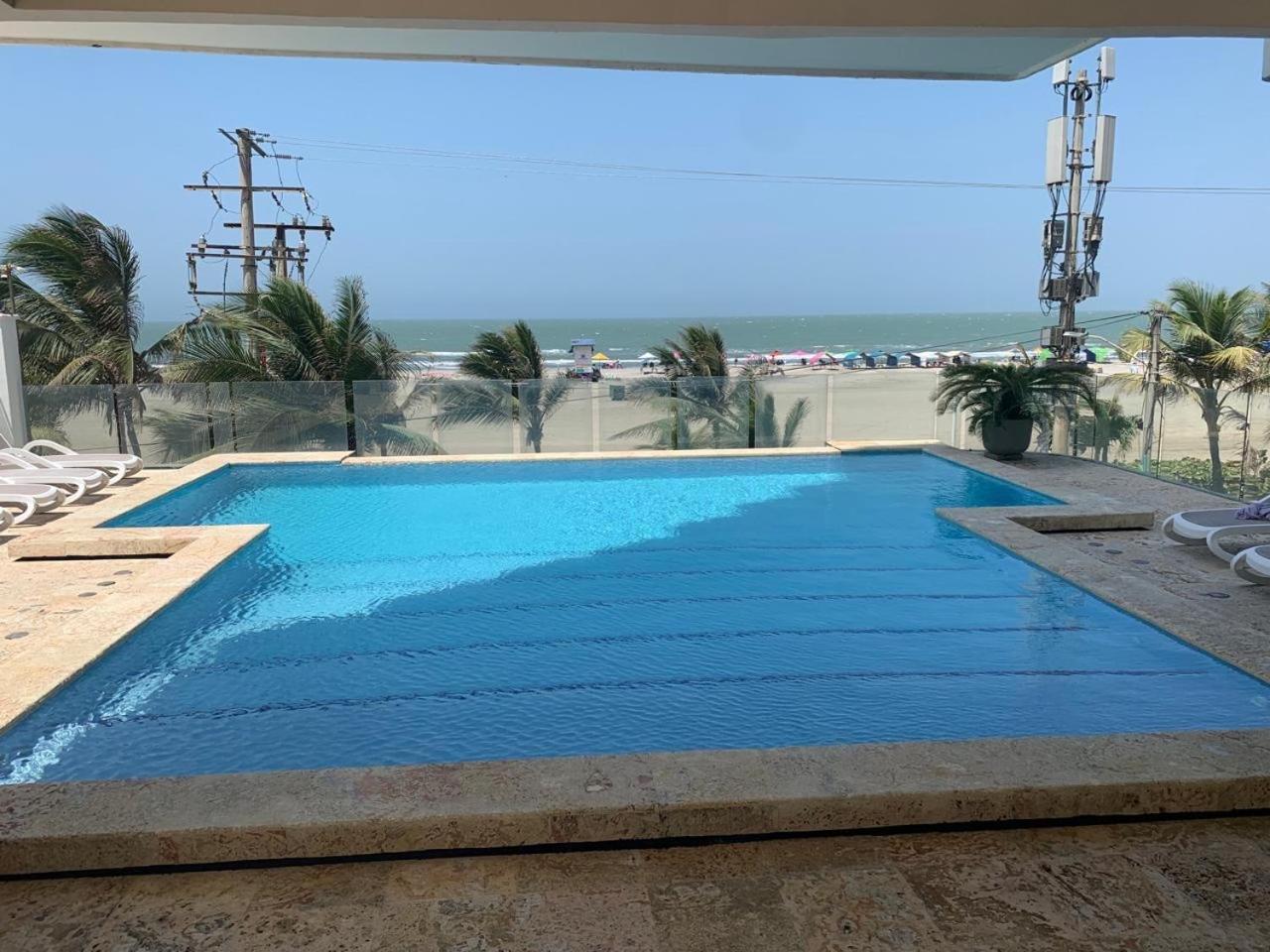 Luxury Apartment, Sector Morros, Vista Y Salida Al Mar Edificio Sunshine Cartagena  Exterior foto