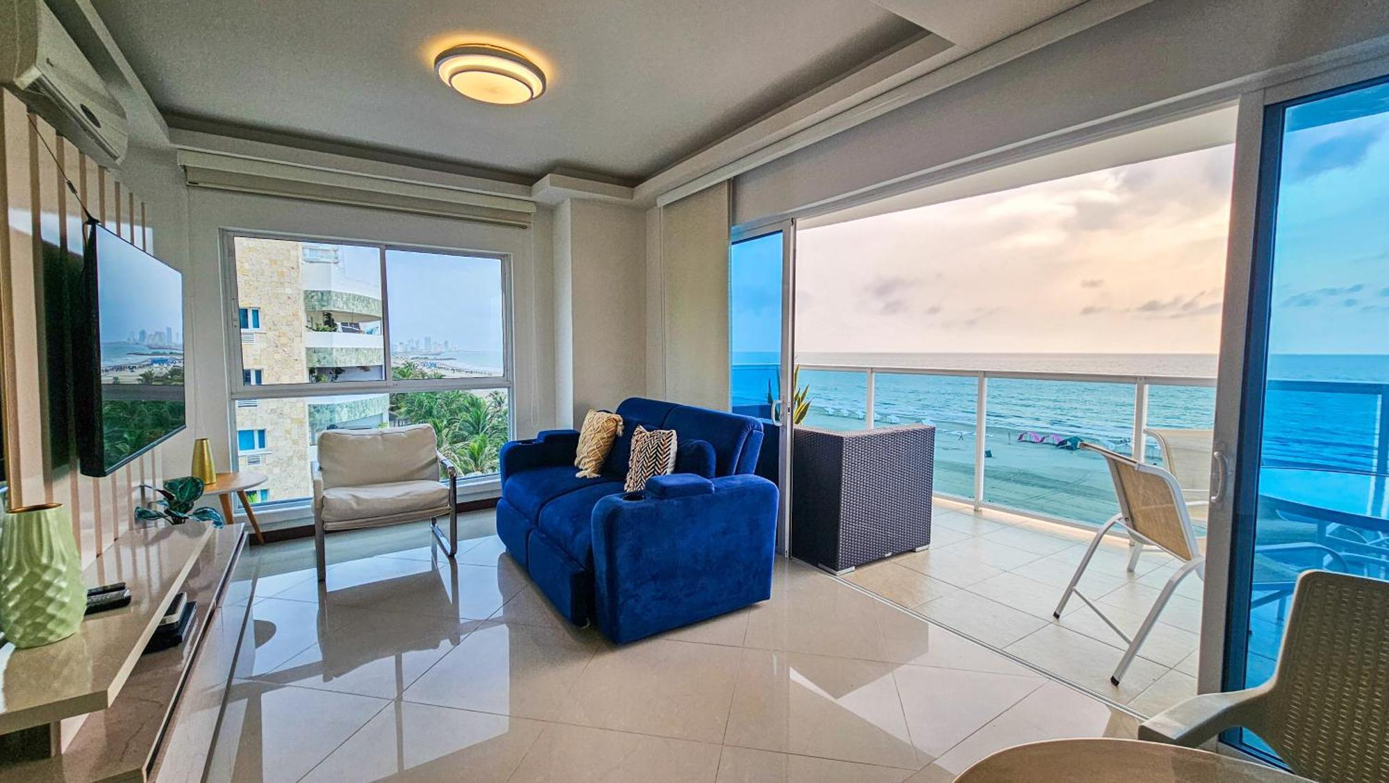 Luxury Apartment, Sector Morros, Vista Y Salida Al Mar Edificio Sunshine Cartagena  Exterior foto