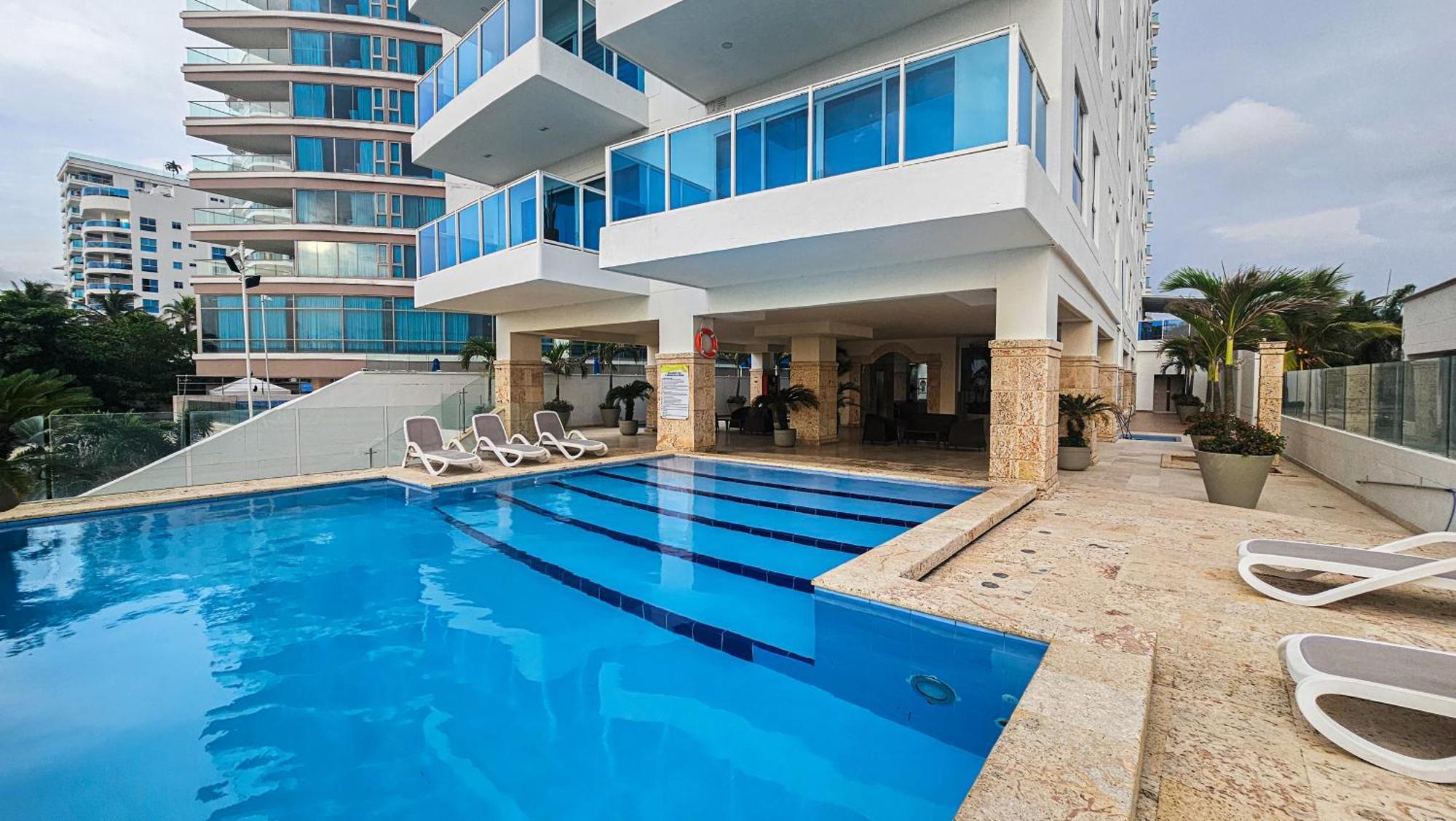Luxury Apartment, Sector Morros, Vista Y Salida Al Mar Edificio Sunshine Cartagena  Exterior foto